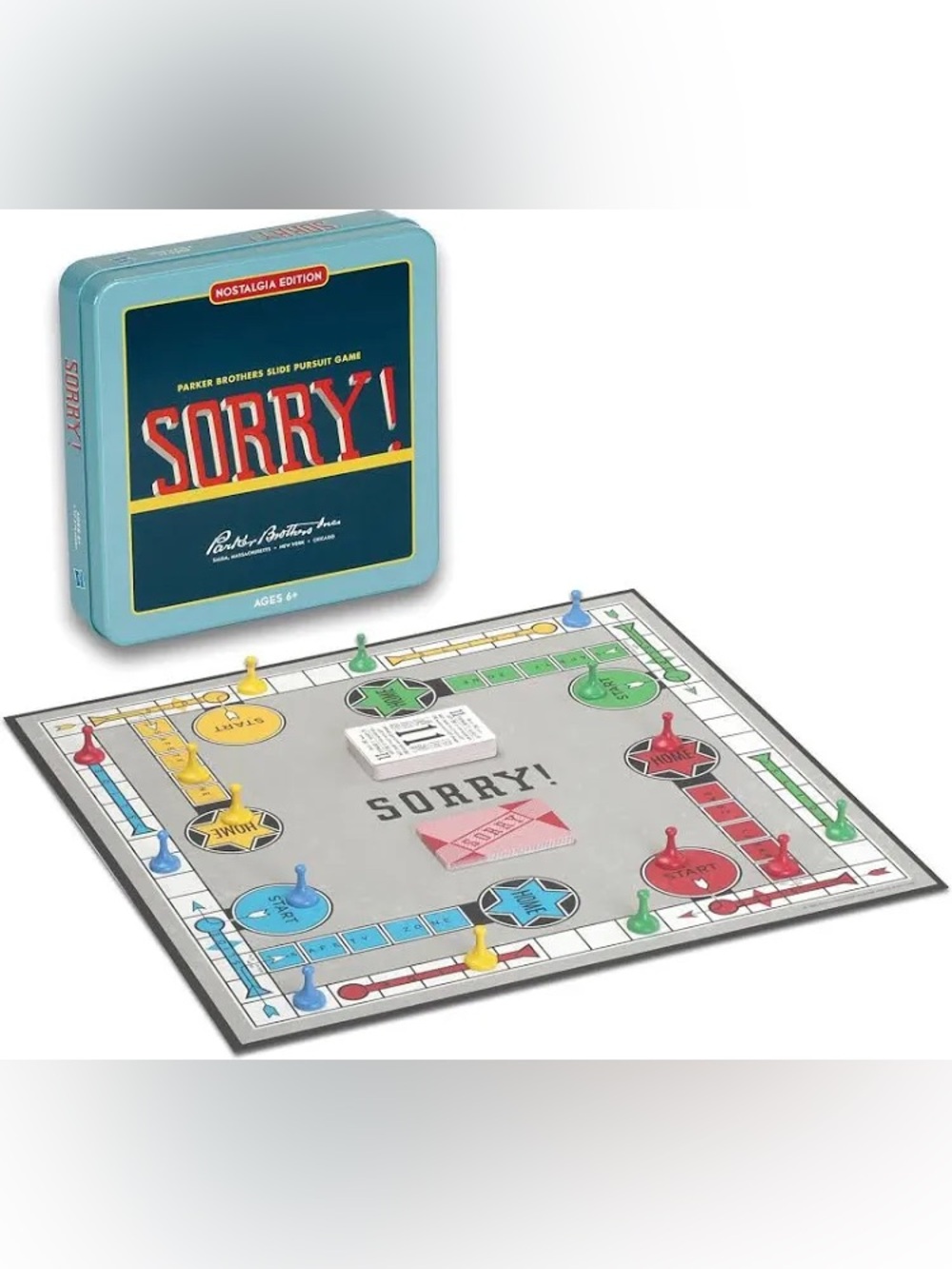 Hasbro Sorry! Nostalgia Edition Board Game - Picture 2 of 7